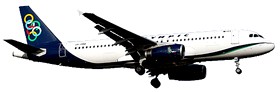 Airbus A320 de Olympic Air