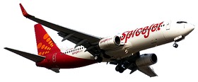 Boeing 737-800 de SpiceJet