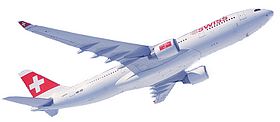 Airbus A340 de Swiss International Air Lines