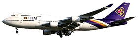 Boeing 747 de Thai Airways