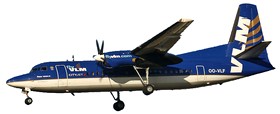 Fokker 50 de VLM Airlines