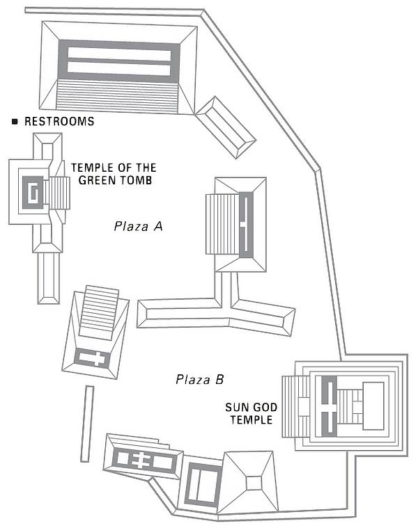 Plan de Altun Ha