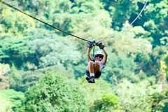 Sky Trek au Parc du Volcan Arenal