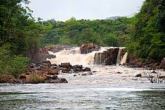 Chutes Amatuk sur la rivire Potaro