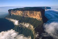 Roraima depuis le ciel