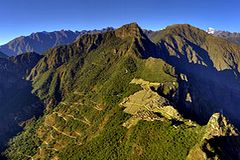 les montagnes autour du Machu Picchu