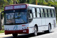 Bus urbain à Cancun