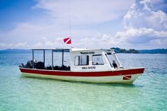 transport en bateau  Coiba