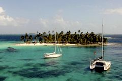 transport en bateau au Guna Yala