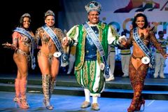 Carnaval de Rio - Le roi Momo et la Reine du carnaval