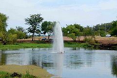 Salto - Lago de las Cavas