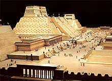 Représentation de Tenochtitlan